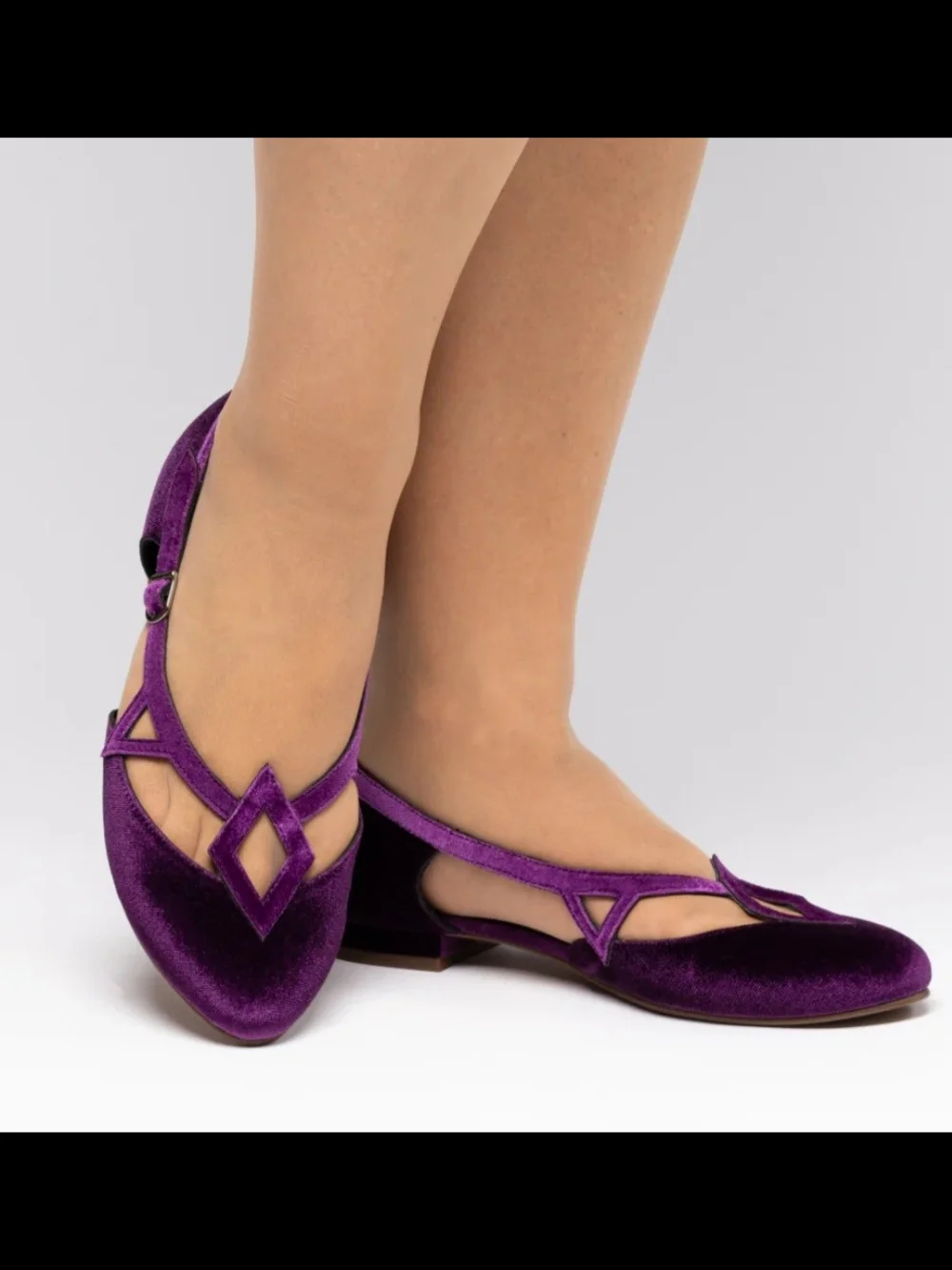 American Duchess - Mildred Vintage Flats - Christine McConnell Collection